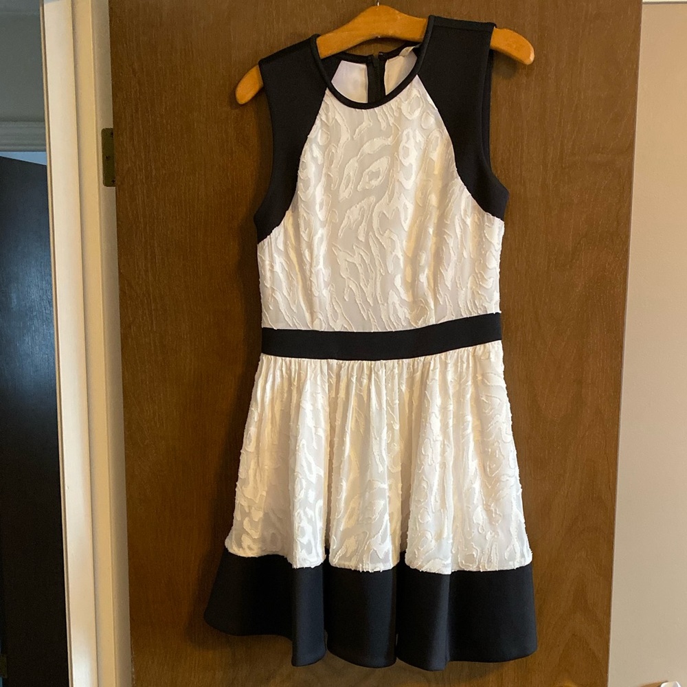 Rachel by Rachel Roy black & white dress